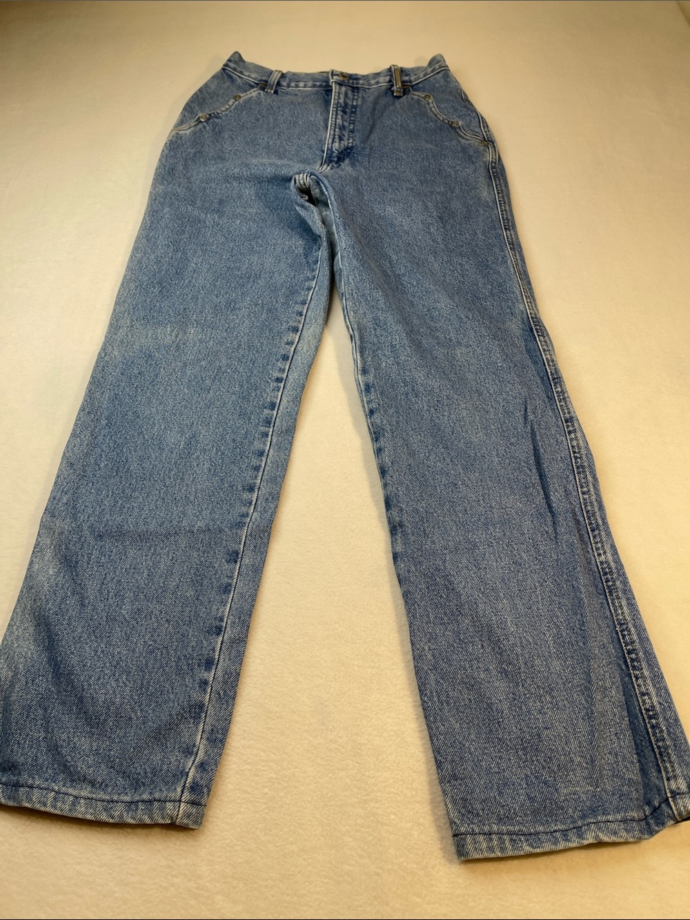 Rockies Women's High-Rise Straight-Leg Blue Jeans SIZE 9-10 Long VINTAGE